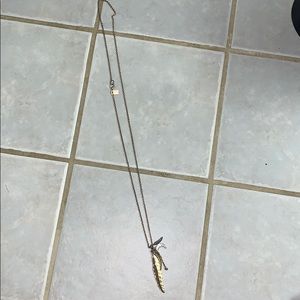 Feather necklace